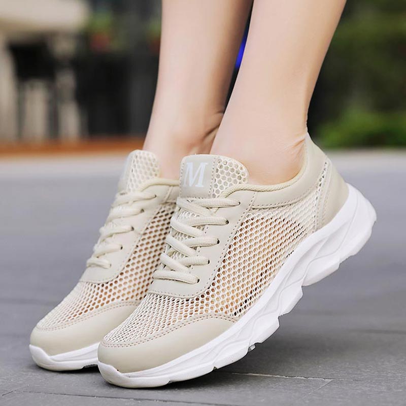 Japanese Monk Lifestyle - Summer Breathable Sneakers Women Mesh Women's