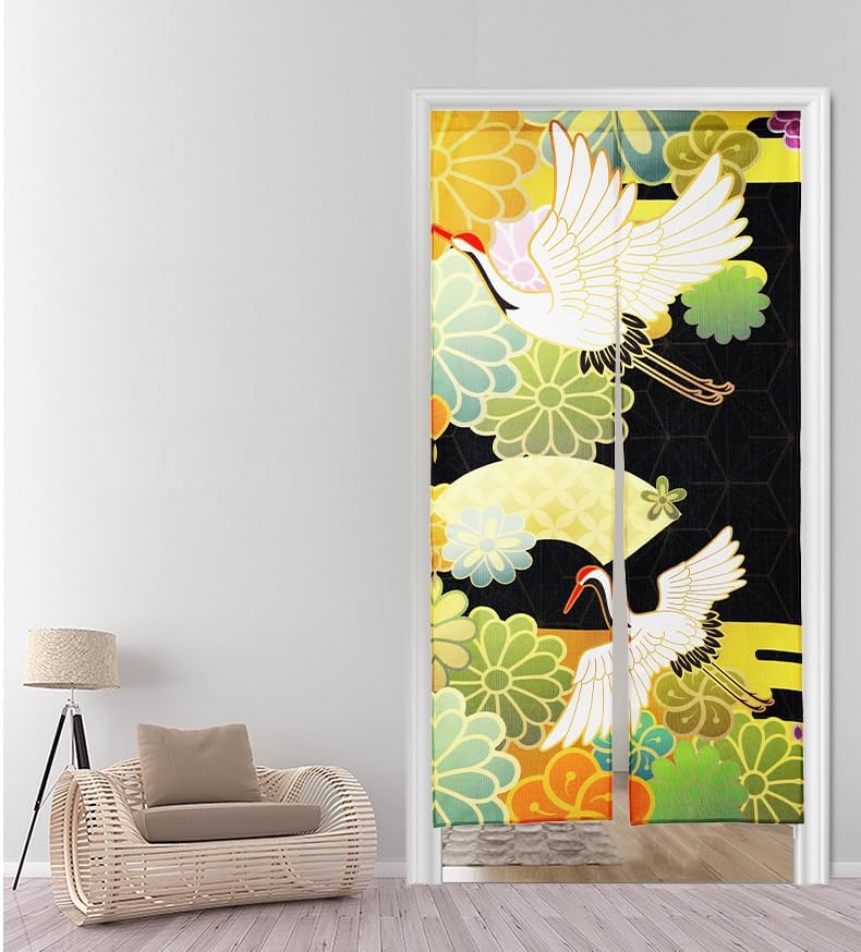 Noren Curtain Doorway - Noren Japanese Style Doorway Curtain with