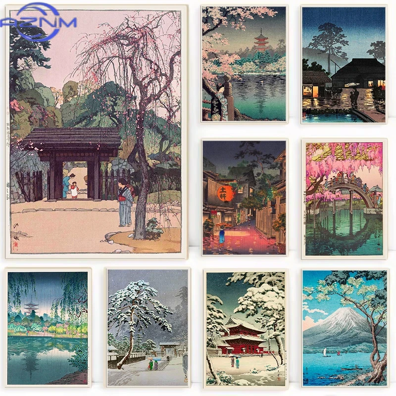 AZNM Retro Ukiyo-e Traditional - огляд і ціна Japanese Tokyo Lifestyle