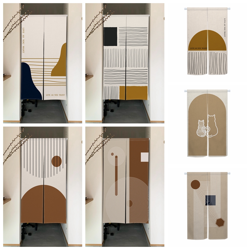 Modern Minimalist Noren Door C - огляд і ціна Noren Curtain Doorway