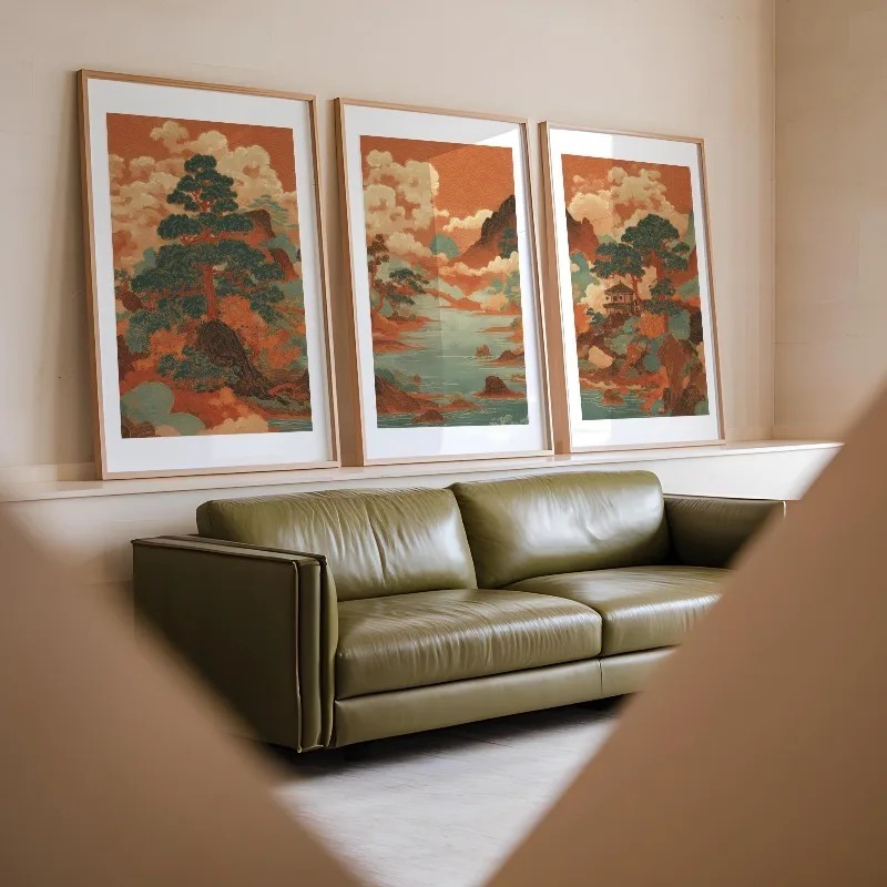 3Pcs Vintage Japanese Ukiyo-e  - огляд і ціна Japanese Living Lifestyle