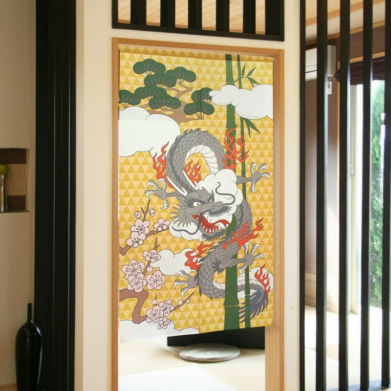 Traditional Chinese Dragon Fly - огляд і ціна Noren Curtain Doorway