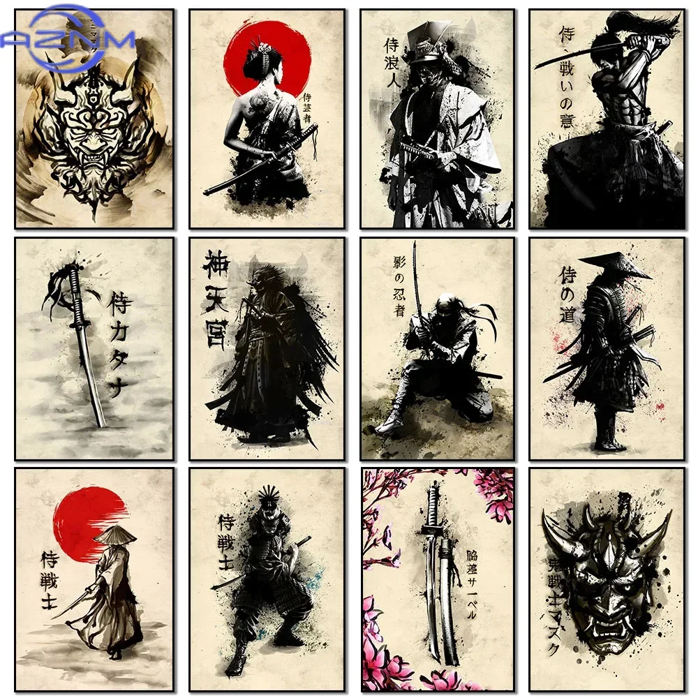 AZNM Canvas Painting Japanese  - огляд і ціна Japanese Living Lifestyle