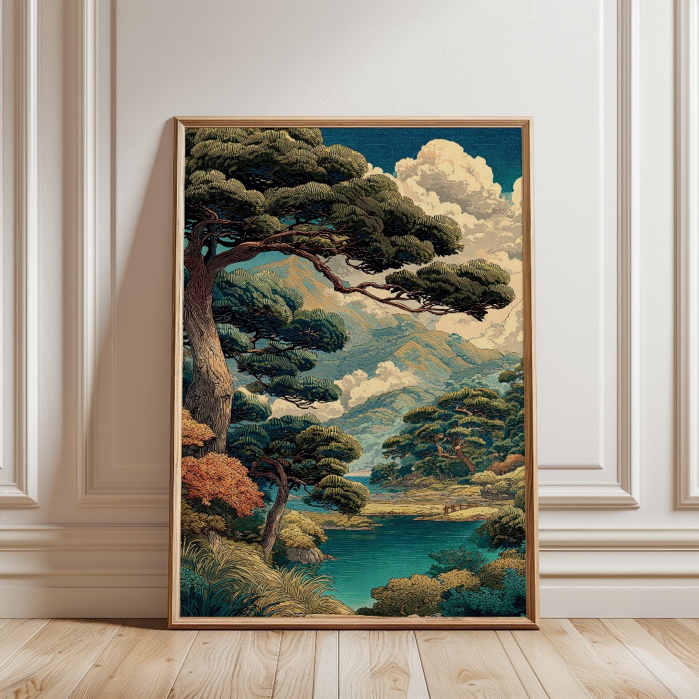 Mount Fuji Japanese Landscape  - огляд і ціна Japanese Zen Lifestyle