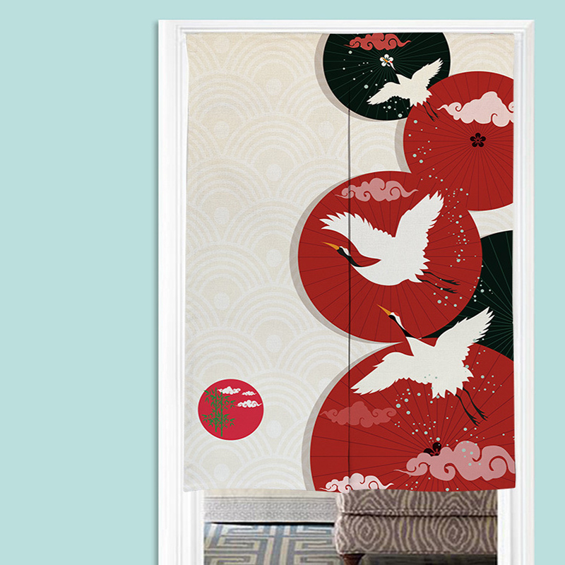 Chinese Noren Door Curtains Bl - огляд і ціна Noren Curtain Doorway