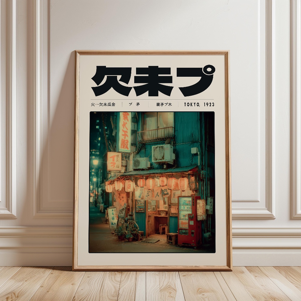 Japanese Retro Vaporwave Poste - огляд і ціна Japanese Tokyo Lifestyle