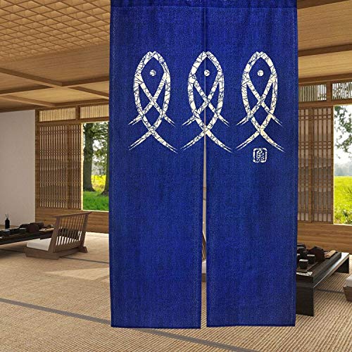 Ancient Character Fish Japanes - огляд і ціна Noren Curtain Doorway